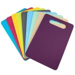suidie Cutting Board Anti-slip Kitchen Tool Candy Color Chopping Board Food Cutting Block Mat for Kitchen - Image 4