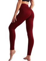 NELEUS Womens High Waist Running Workout Yoga Leggings with Pockets,Navy Blue+Blue+Red,US Size S - Image 6